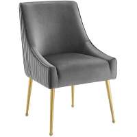 Table Set Silla And Comedor Wire Cafe Brass Leg High Back Velvet Crushed Gold Dining Chair