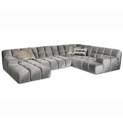 Big corner sofa group for big house